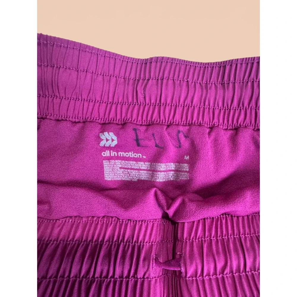 Lot of 3 All in Motion & Old Navy Active Women Shorts Medium Camo Black Fuchsia - Picture 2 of 10